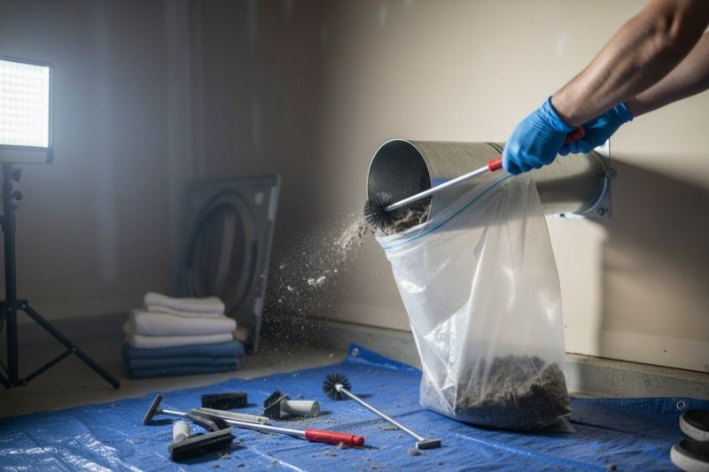 Dryer Duct Cleaning detail