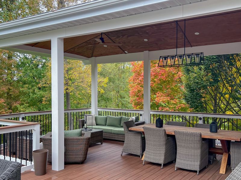 Gazebo Fan Installation in Conroe, TX